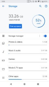 free up space free storage space