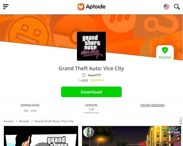 aptoide download android games