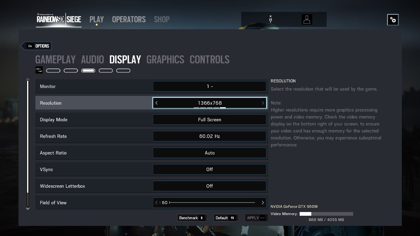 Rainbow Six Siege Pc Settings
