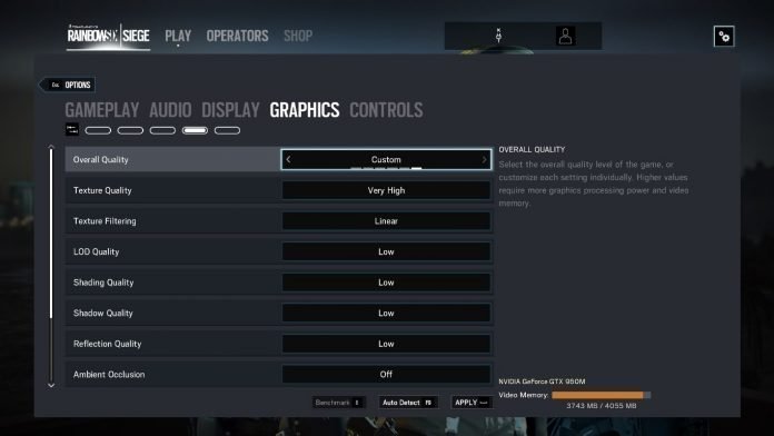 Rainbow Six Siege Best Settings