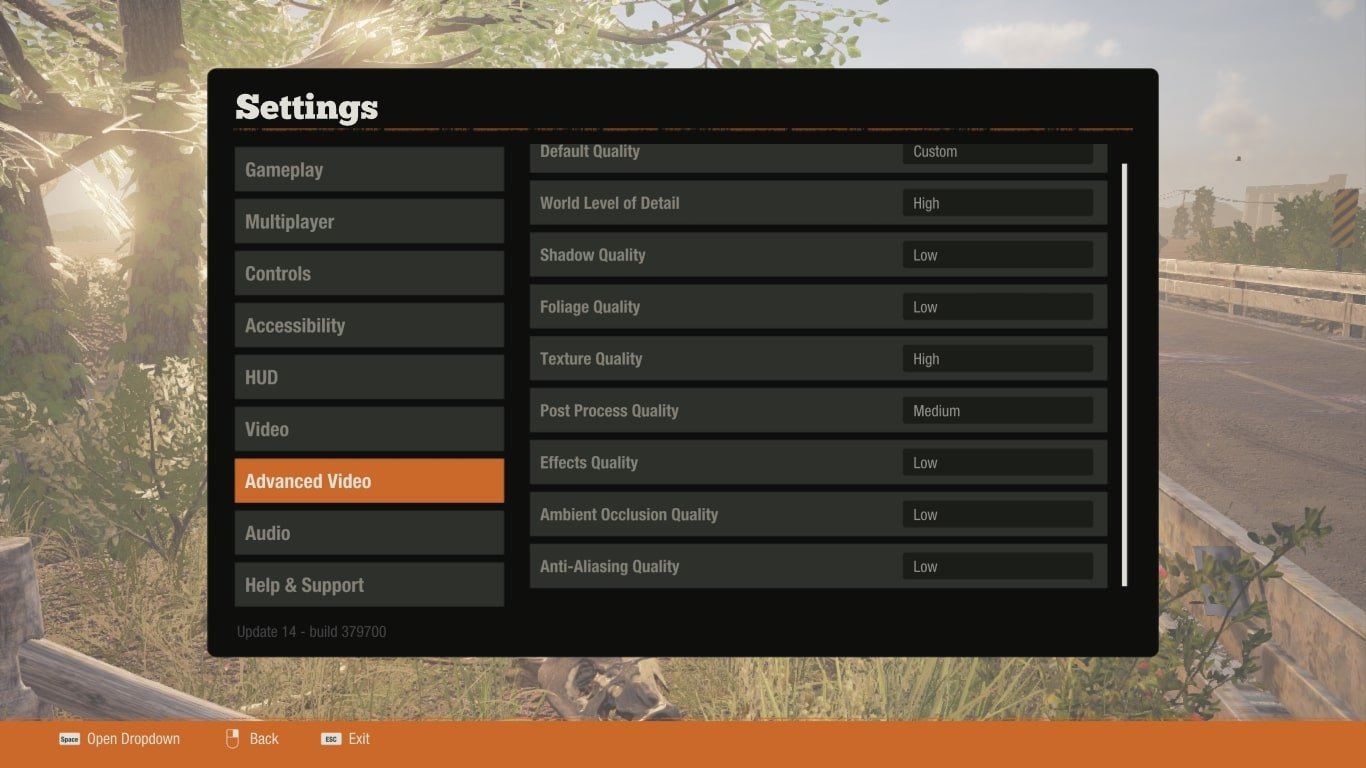state of decay 2 graphics settings fps
