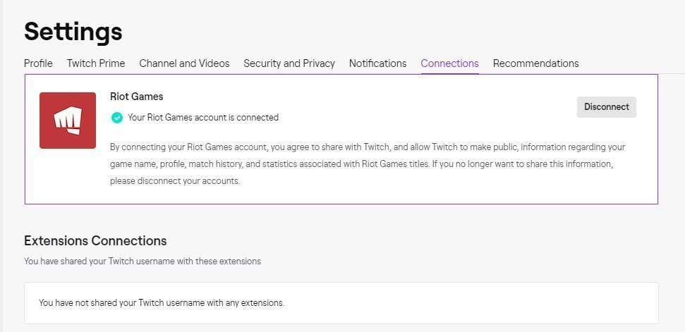 connect riot games account and twitch account