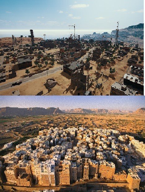 Los Leones, Miramar, Mud Scraper city, Yemen. Los Leones, Miramar, Real world Location pubg Mud Scraper city, Yemen.