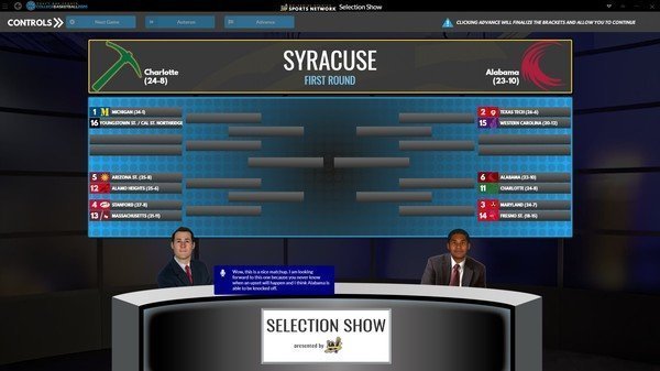 Draft Day Sports: College Basket Ball 2020 College Basket Ball sports management simulation game