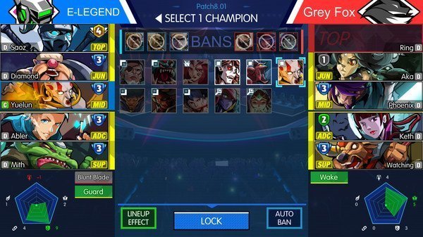 Esports Team manager game