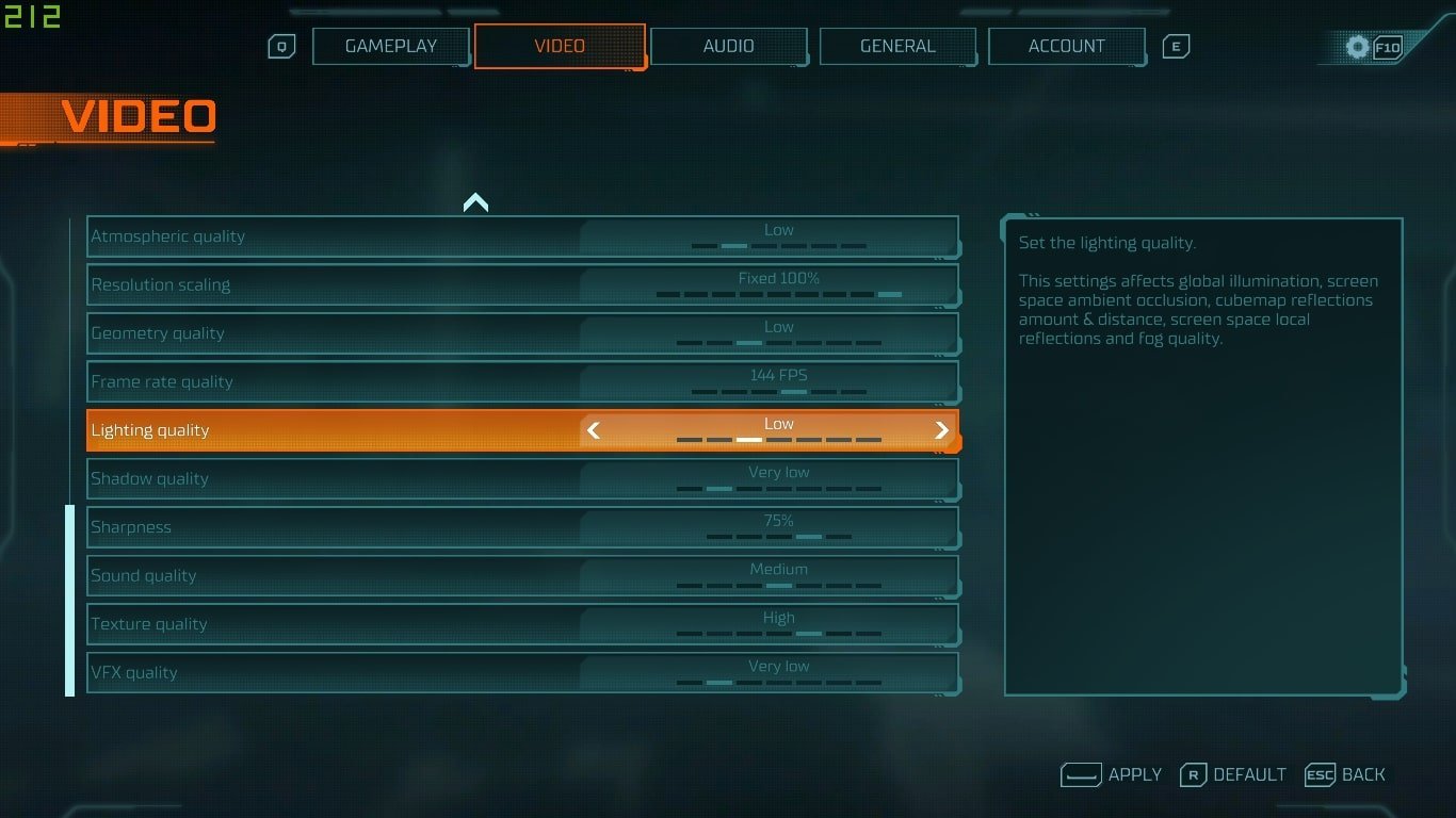 best settings for hyper scape ps4