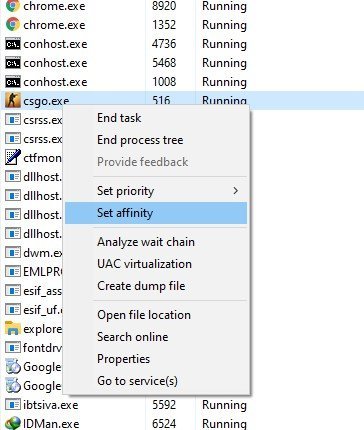 enable all cores for gaming windows 10