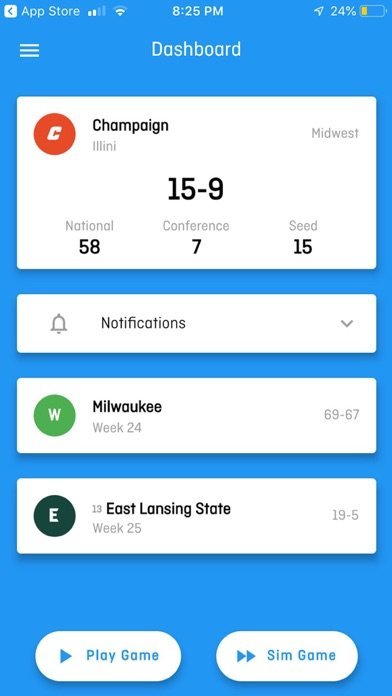 ios sports manager games