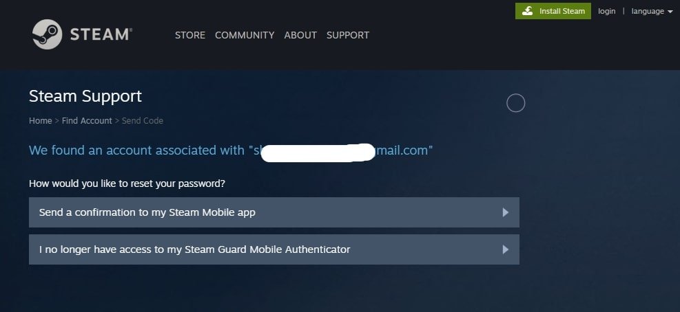 Not steam showing code authenticator steam is