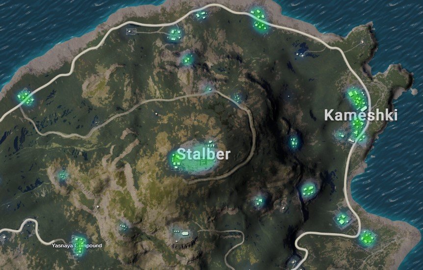 Safest Loot Locations erangel safe looting in pubg