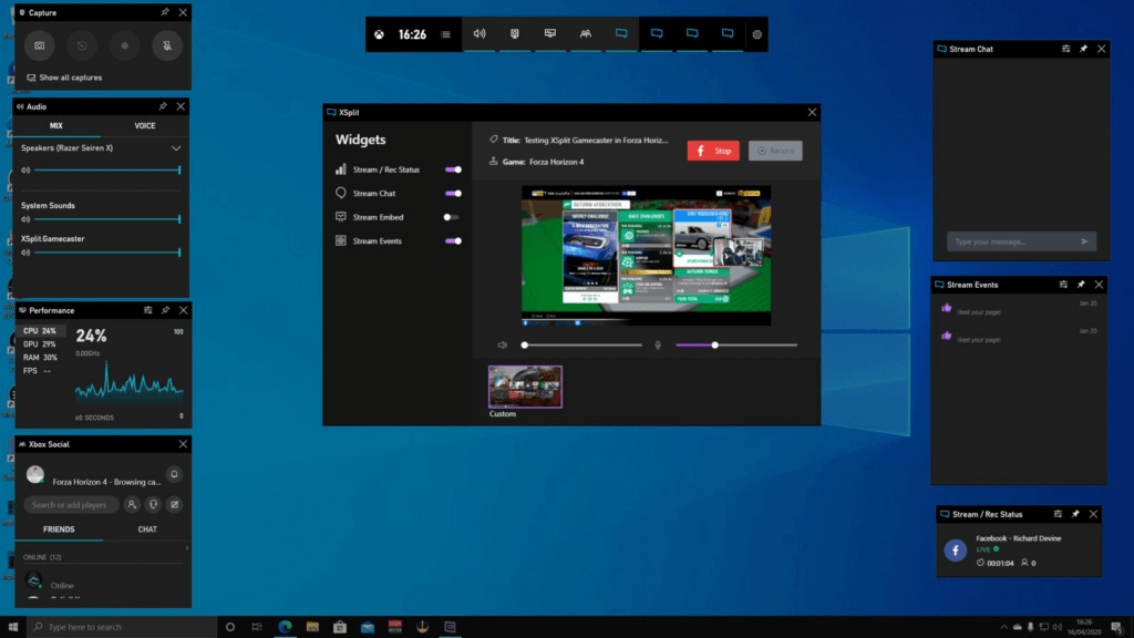 Xsplit BroadCaster