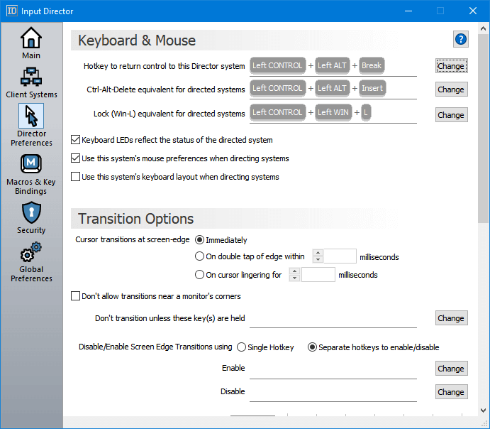 Input Director
