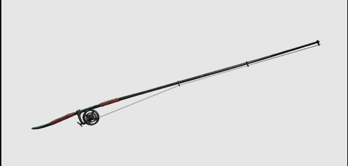 Treated Wood Fishing Pole