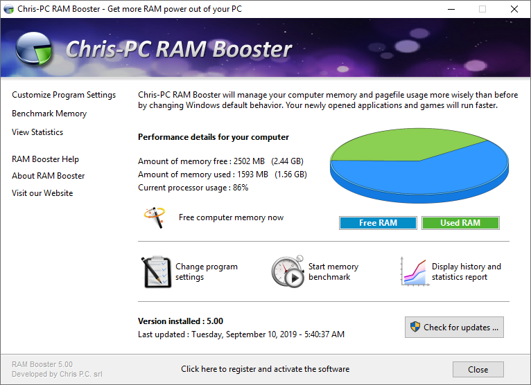 RAM Booster