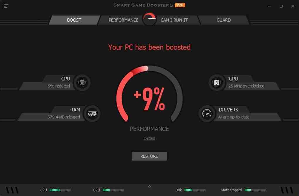 Smart Game Booster